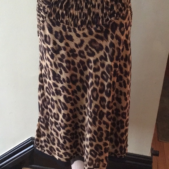 Stunning L.A.M.B. leopard print dress size 10 - Picture 5 of 8